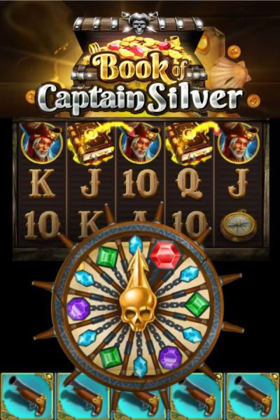 Book of Captain Silver video slot by All41 Studios