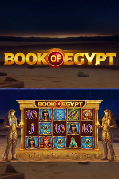 Book of Egypt video slot by Thunderspin