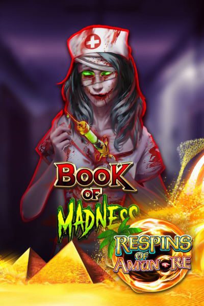 Book of Madness Respins of amun Re video slot by Gamomat
