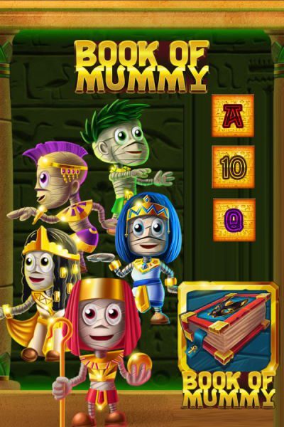 Book of Mummy video slot by KA Gaming