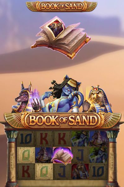Book of Sand video slot by Bet2Tech