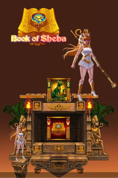 Book of Sheba video slot by Betixon