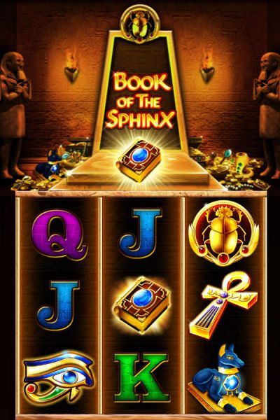 Book of the Sphinx video slot by IGT