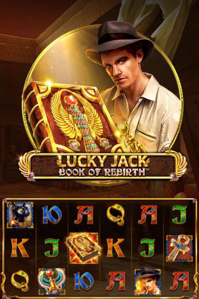Where to play Lucky Jack Book of Rebirth video slot by Spinomenal