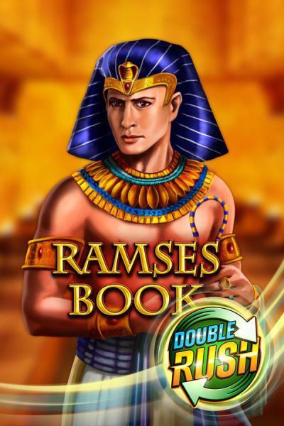 Ramses Book Double Rush viedo slot by Gamomat
