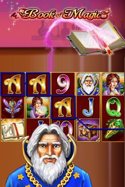 Book of Magic video slot by EGT Interactive