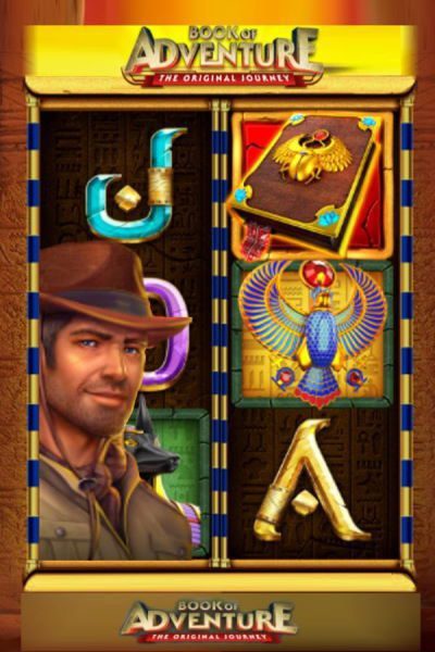 Book of Adventure original journey video slot by Stakelogic