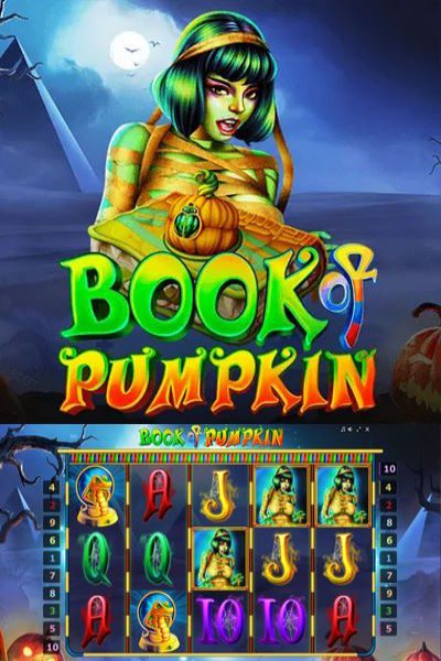 Book of Pumpkin video slot by 5Men Gaming