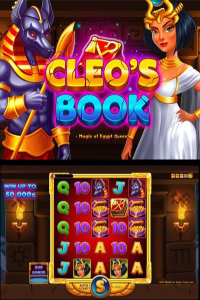 Cleo's Book video slot by Belatra Games