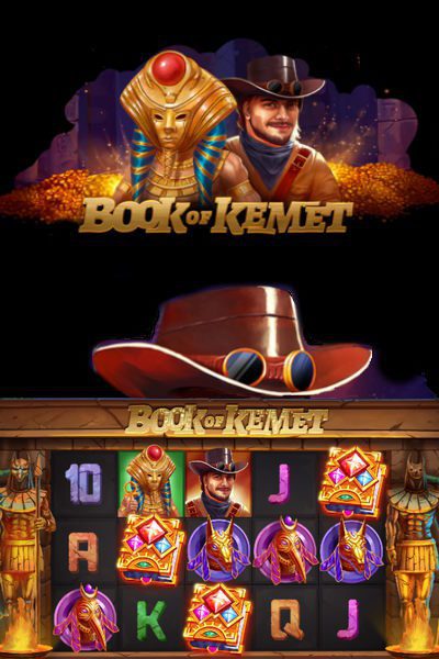 Book of Kemet video slot by BGaming
