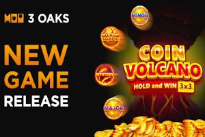 Coin Volcano slot from 3 Oak Gaming