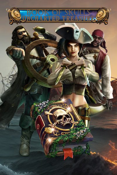 Book Of Skulls Uncharted Treasure video slot by Spinomenal