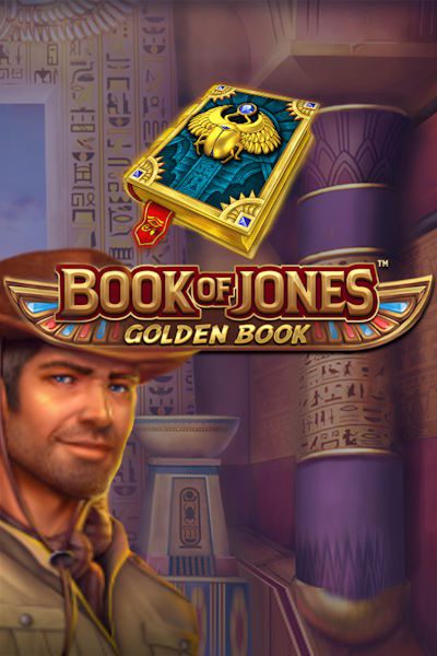 Book of Jones Golden Book video slot by Stakelogic