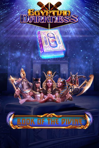 Book of the Divine Egyptian Darkness video slot by Spinomenal