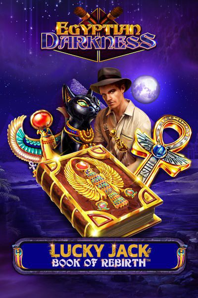 Lucky Jack Book of Rebirth Egyptian Darkness video slot by Spinomenal