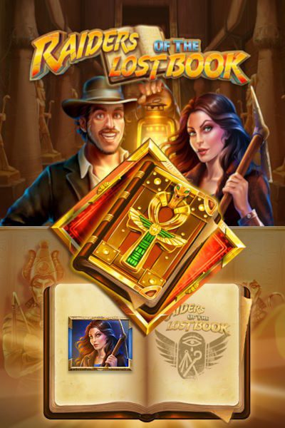 Raiders of the Lost Book video slot by GameArt