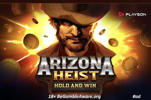 Playson Diversifies Portfolio with Wild West Themed Arizona Heist