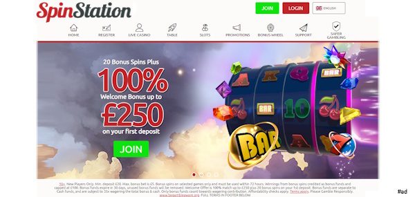 Spin Station Welcome Bonus