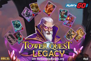 Tower Quest Legacy Slot Game by Play'n GO